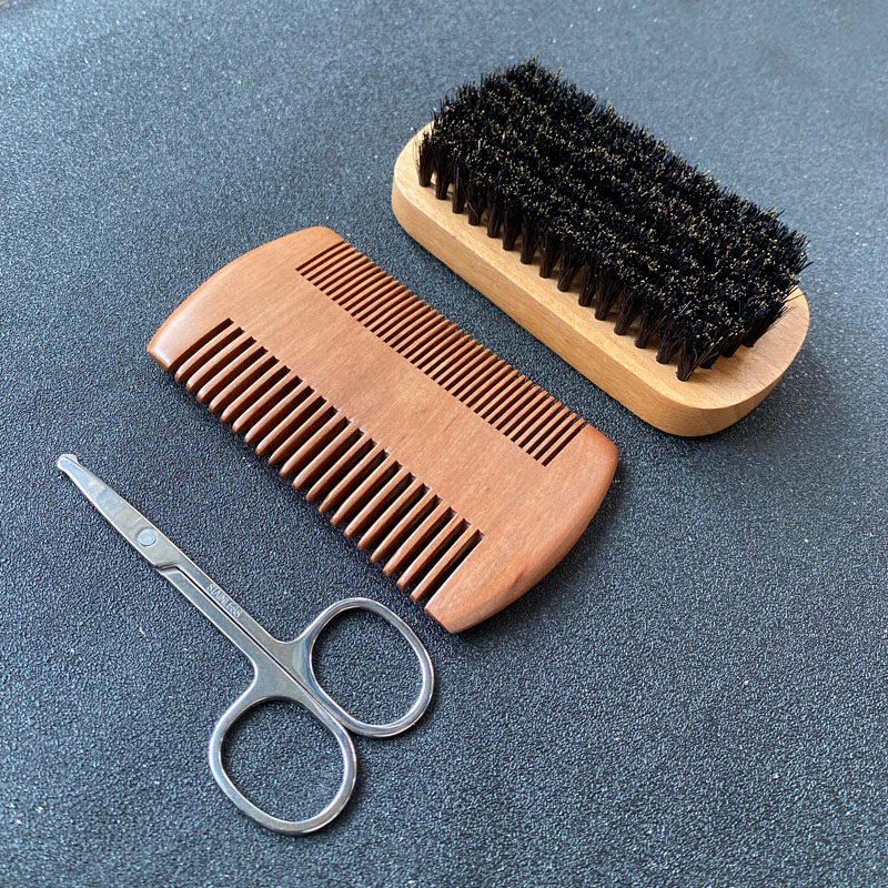 Men's Beard Grooming Set, Bear - Mens Grooming Travel Kit 评论和价格