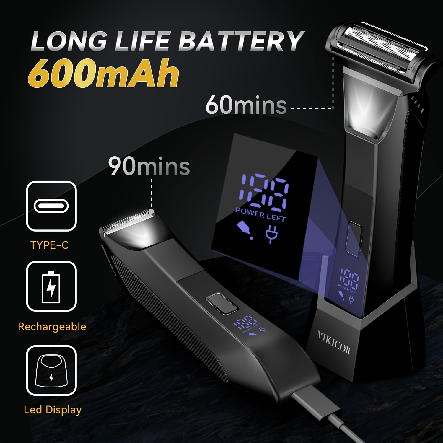 Mijia Youpin 2 in 1 Electric H - Mens Grooming Travel Kit 评论和价格