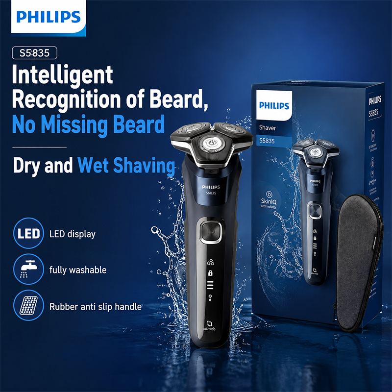 Philips S5835 Electric Shaver  - Mens Grooming Travel Kit 评论和价格