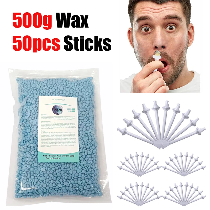 Portable Nasal Wax Kit 50g-500 - Men'S Grooming Wax 评论和价格