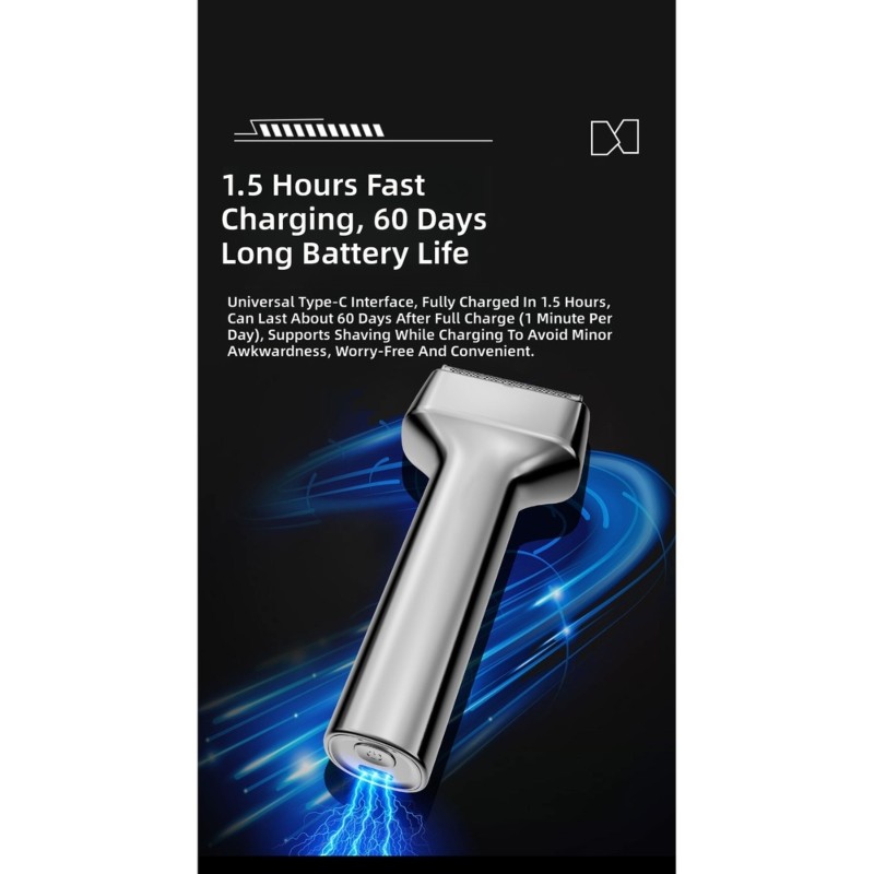 AT28-USB Rechargeable Wet/Dry  - Mens Grooming Travel Kit 评论和价格