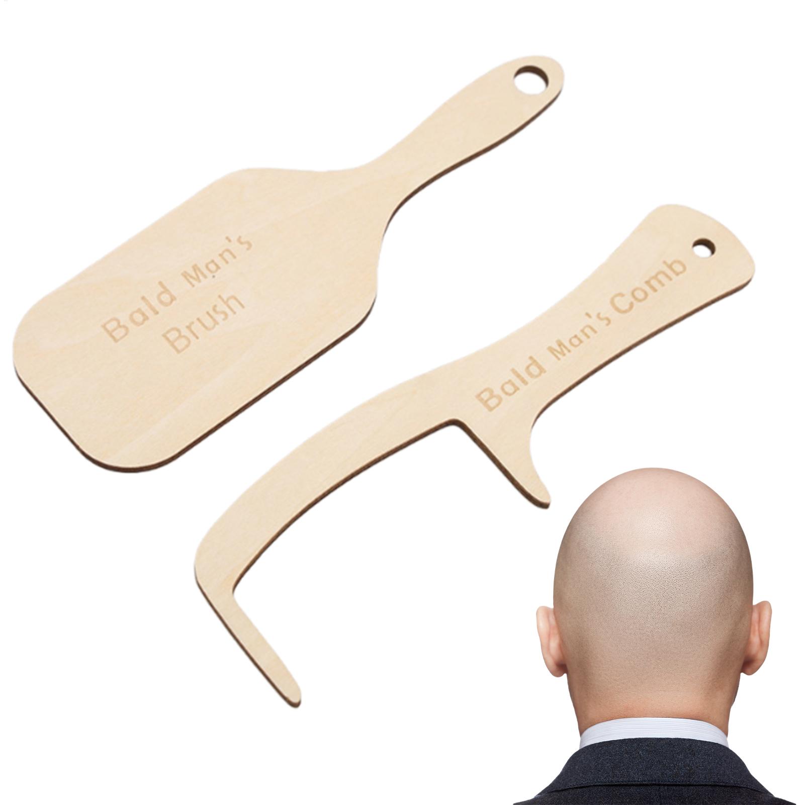 2pcs Funny Bald Man Grooming T - Men'S Grooming Gifts 评论和价格